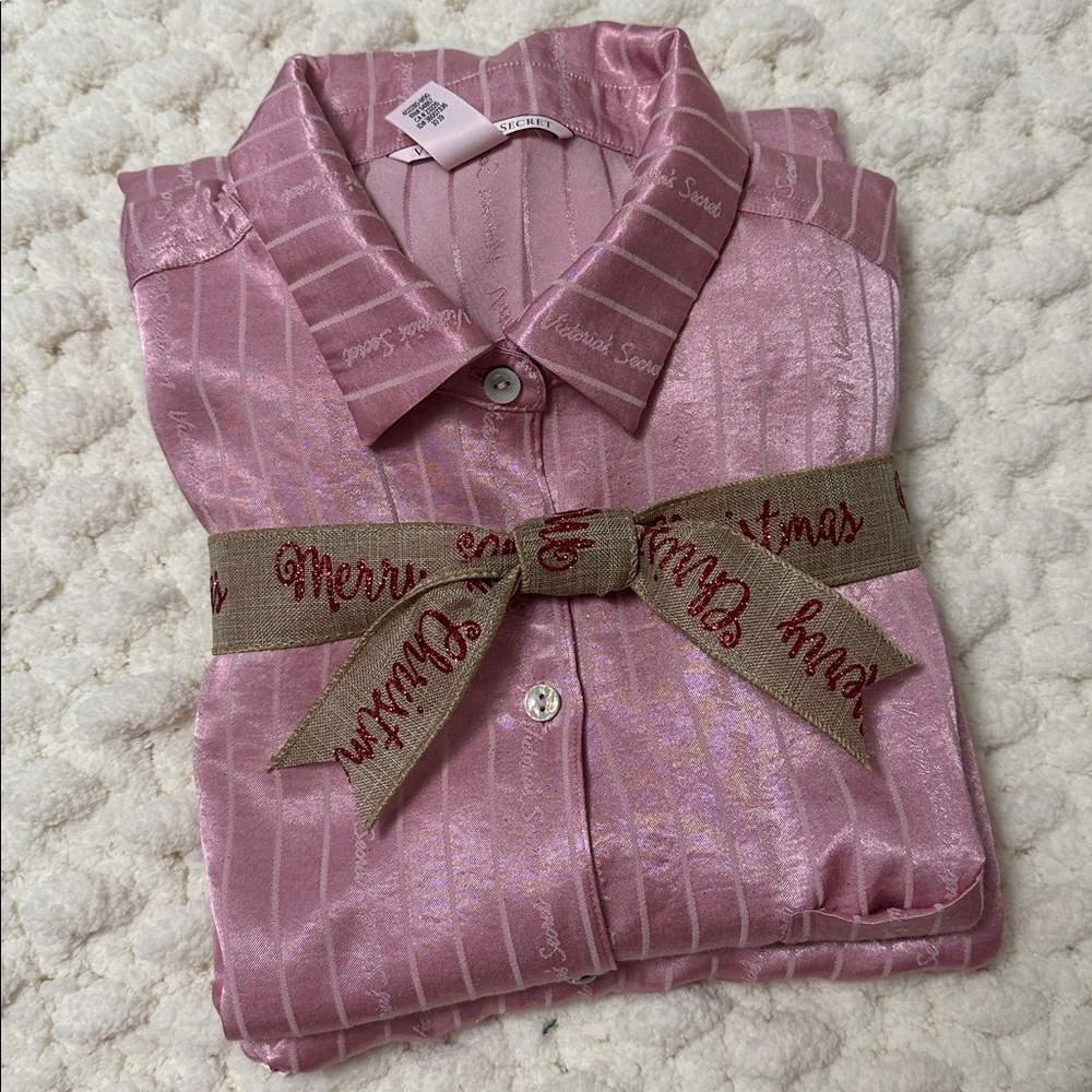 Victoria’s Secret Special Edition Classic Satin Pajama Set